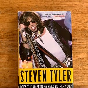 Steven Tyler hardcover memoir